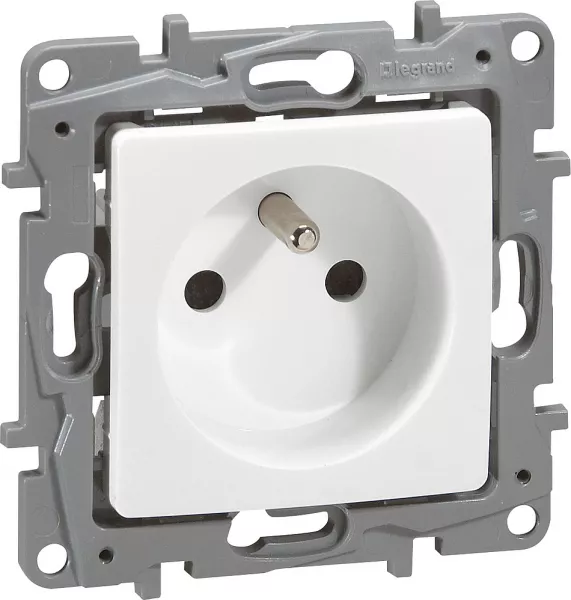 legrand-lot de 50 prises 2p+t nilo� 16a � bornes automatiques - finition pur (664335)