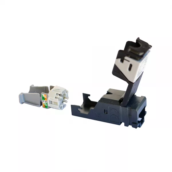 legrand-lot de 6 connecteurs rj45 cat.5e lcs� pour panneau brassage utp droit et angle (033753)