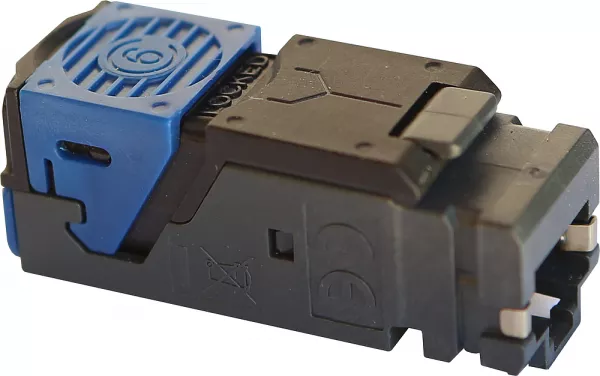 legrand-lot de 6 connecteurs rj45 cat.6 lcs� panneau de brassage ftp droit et en angle (033764)