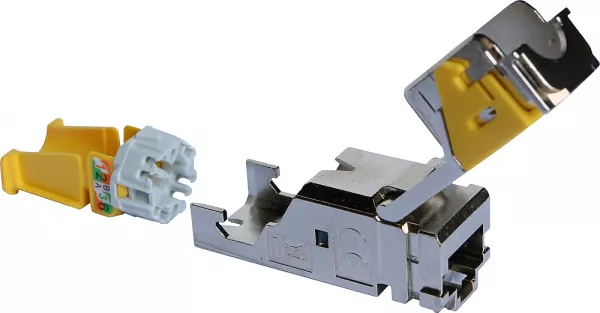 legrand-lot de 6 connecteurs rj45 cat.6a lcs� pour panneau brassage utp droit et angle (033773)