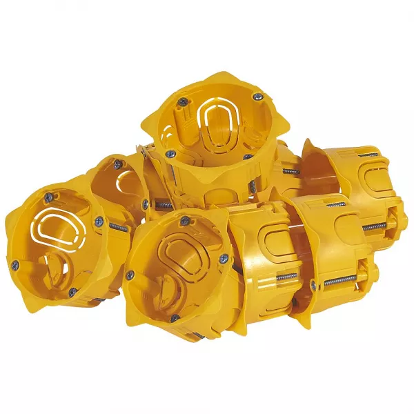 legrand-lot de 6x50 bo�tes 1 poste batibox - profondeur 40mm (080006)