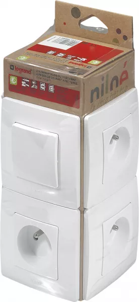 legrand-lot niloe complet eclat 2vv 4 2p+t (200368)