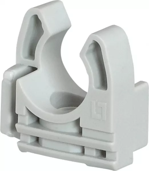 legrand-lyre grise pour conduit irl �20mm avec fixation des conduits par simple clipsage (031361)