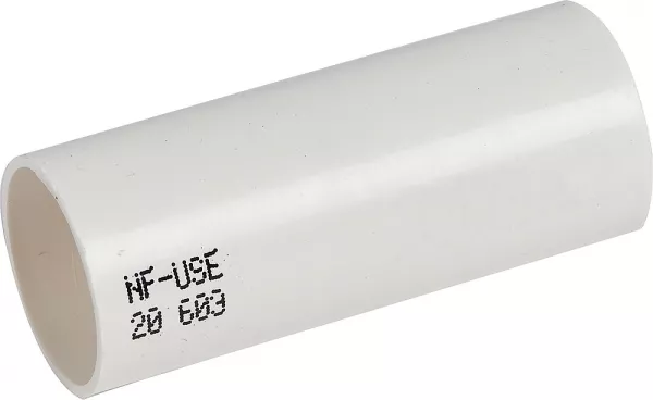 legrand-manchon pour conduits �20mm - blanc ral9010 antimicrobien (06102)