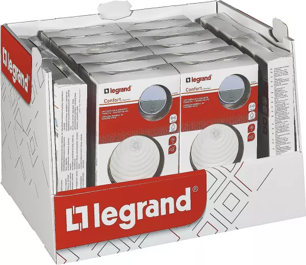 legrand-mini box - carillon radio confort - blanc (300211)