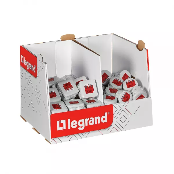 legrand-mini box bo�tes de d�rivation plexo 1 postes rondes et carr�es (300202)