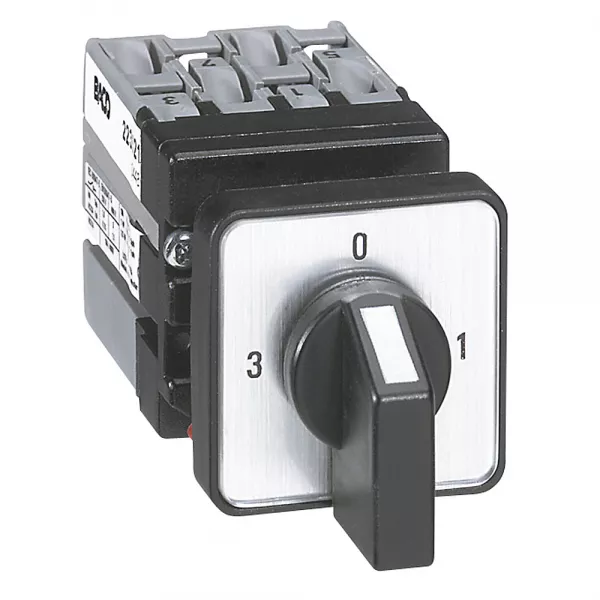 legrand-mini-commutateur � cames 3 directions - position arr�t -1p fixation centrale �22 (023521)