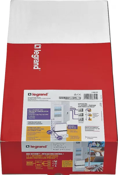 legrand-mini tablette pour box op�rateur- � fixer (093050)