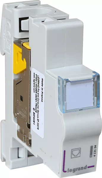 legrand-module de brassage blind�e cat.6a stp - pour coffret de communication � �quiper (413104)