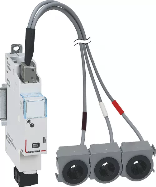 legrand-module de mesure triphas� + 3 tores ferm�s ems cx� jusqu\'� 125a - 1 module (414921)