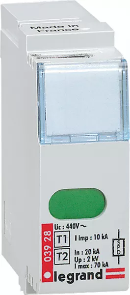legrand-module de rechange pour parafoudre 70ka 400v (003928)