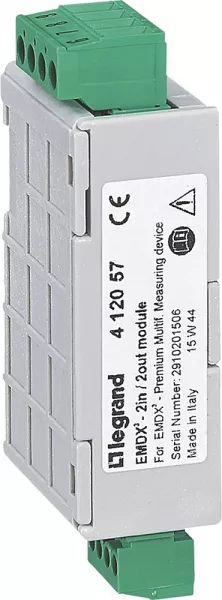 legrand-module de surveillance/commande pour centrale emdx� premium - 2 entr�es/sorties (412057)