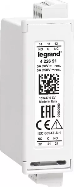 legrand-module extractible pour bo�tier d\'automatisme - 4 sorties de relais (422691)