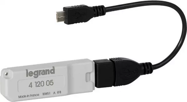 legrand-module r�ception radio - impulsions compteur gaz + eau - �cocompteur 412000 (412005)