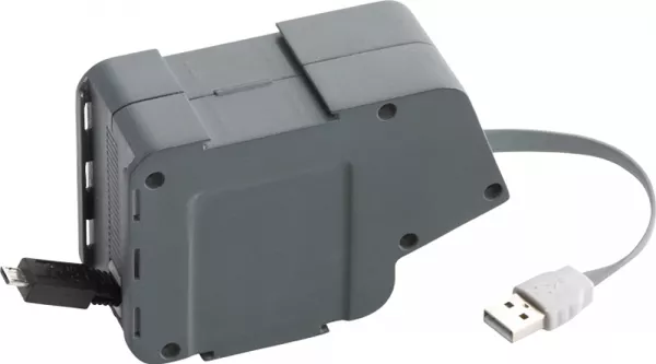 legrand-module usb et micro-usb r�tractable pour installation sous le bureau (054067)