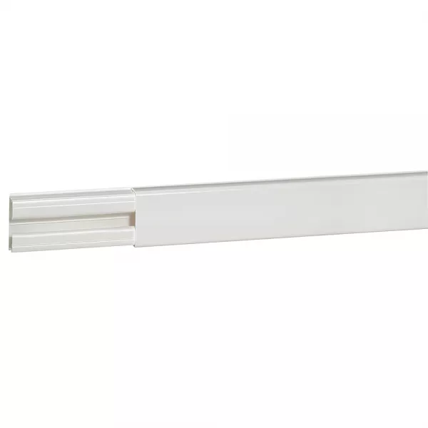 legrand-moulure 20x12,5mm avec cloison - longueur 2,1m (098120)