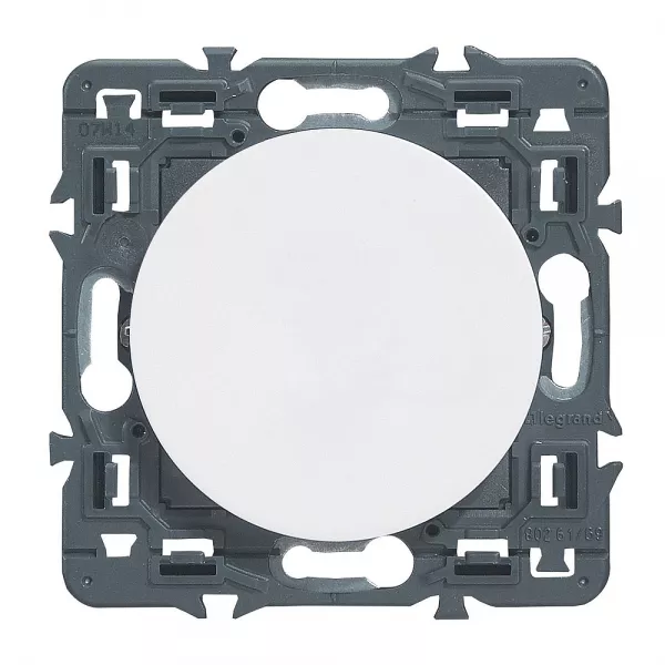 legrand-obturateur c�liane - blanc - avec support (099709)