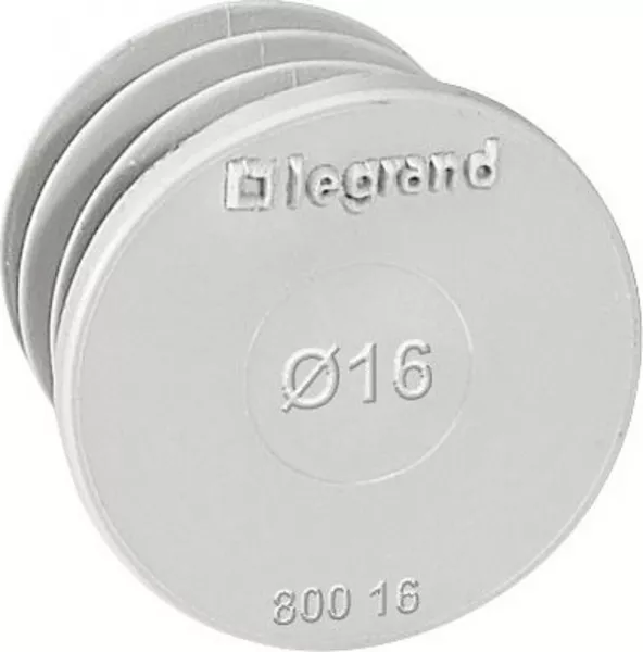 legrand-obturateur ecobatibox �16mm pour bo�te d\'encastrement (080016)