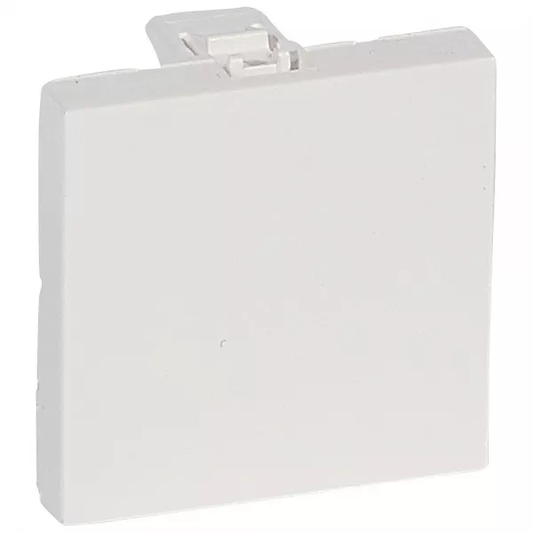 legrand-obturateur mosaic 2 modules - blanc antimicrobien (078721)