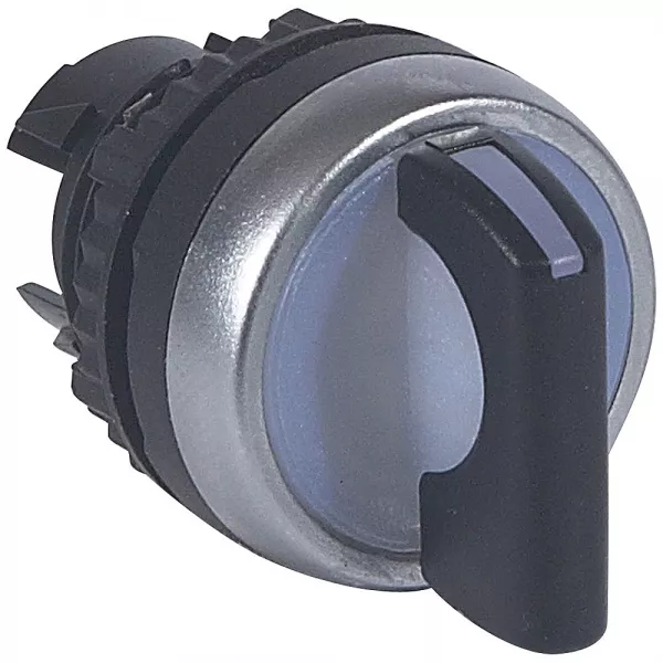 legrand-osmoz compo - bouton tournant lum - manette - 3 posit. d et g - 45� - noir (024059)