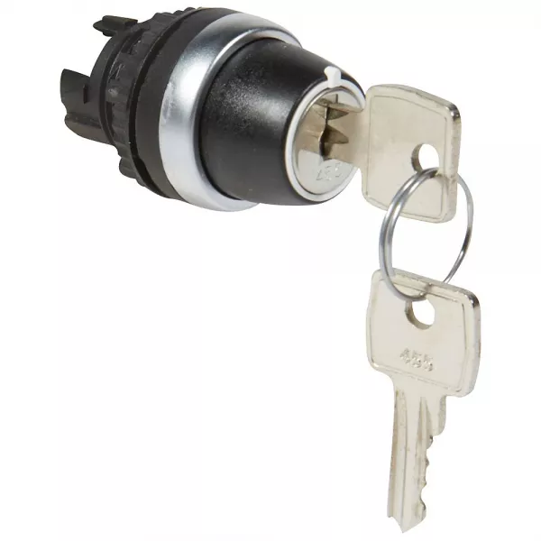 legrand-osmoz compo - bouton tournant non lum - cl� - 2 posit. fixes ret cl� - 90� (023954)