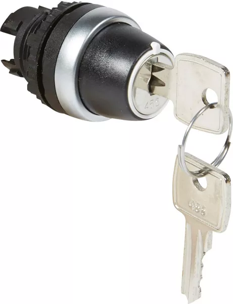 legrand-osmoz compo - bouton tournant non lum - cl� - 3 posit. fixes ret cl� - 90� (023963)