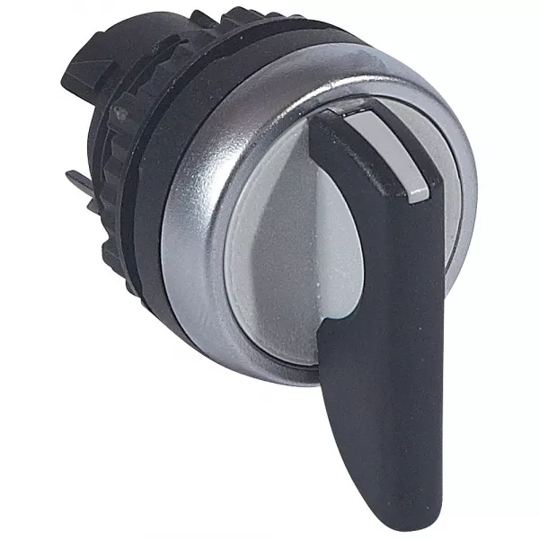 legrand-osmoz compo - bouton tournant non lum - levier - 3 posit. d et g - 45� (023943)