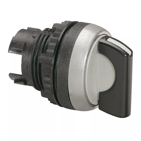 legrand-osmoz compo - bouton tournant non lum - manette - 2 posit. fixes (0 � 12h) noir (023907)