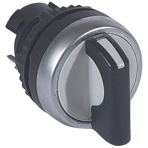 legrand-osmoz compo - bouton tournant non lum - manette - 3 posit. gauche 45� - noir (023926)