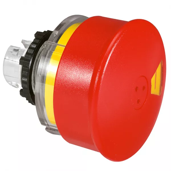 legrand-osmoz compo - coup de poing �54 en418 visu stop-i - pousser-tirer - rouge - ip66 (023895)