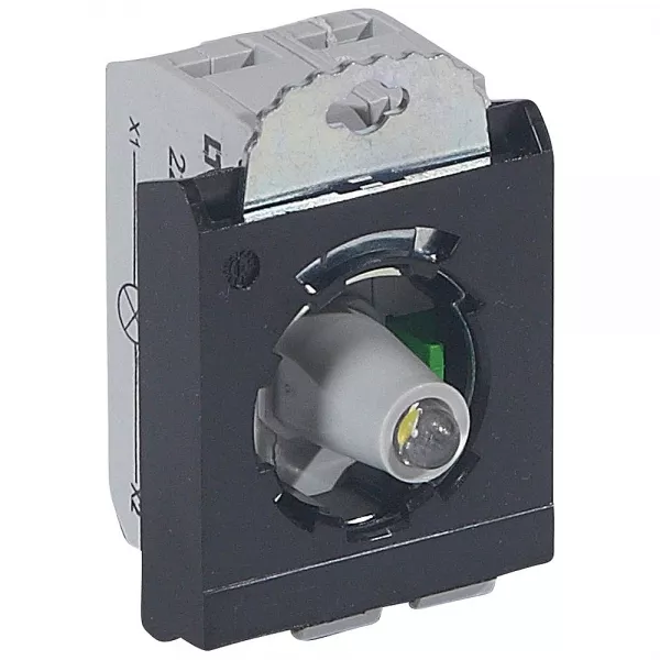 legrand-osmoz compo - sous-ensemble bloc - t�te lum - � vis - 12/24v~/= - no - blanc (023000)