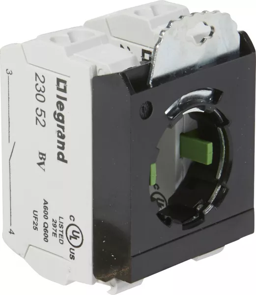 legrand-osmoz compo - sous-ensemble bloc - t�te non lum - � ressort - 2no - 3 postes (023103)