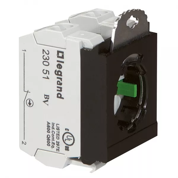legrand-osmoz compo - sous-ensemble bloc - t�te non lum - � ressort - no + nf - 3 postes (023105)