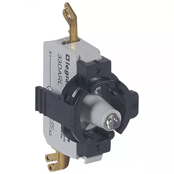 legrand-osmoz compo - sous-ensemble bloc - voyant - � languette - 12/24v~/= - rouge (023031)