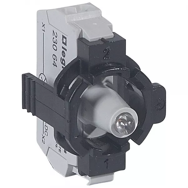 legrand-osmoz compo - sous-ensemble bloc - voyant - � ressort - 12/24v~/= - jaune (023114)