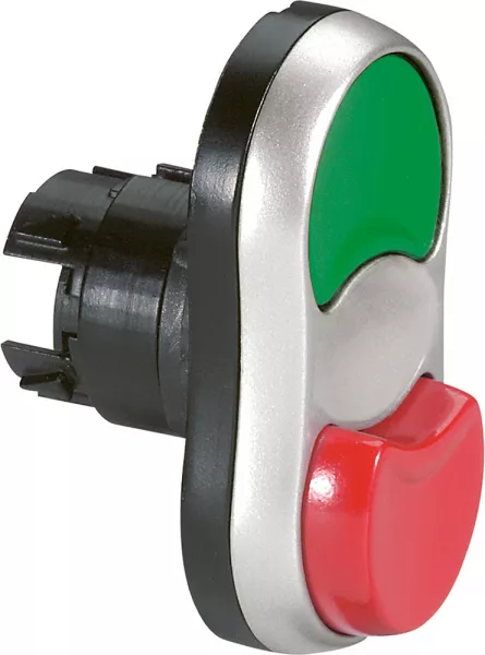 legrand-osmoz compo - t�te non lum double touche - affleurant/d�passant (o-i) - ip66 (023982)