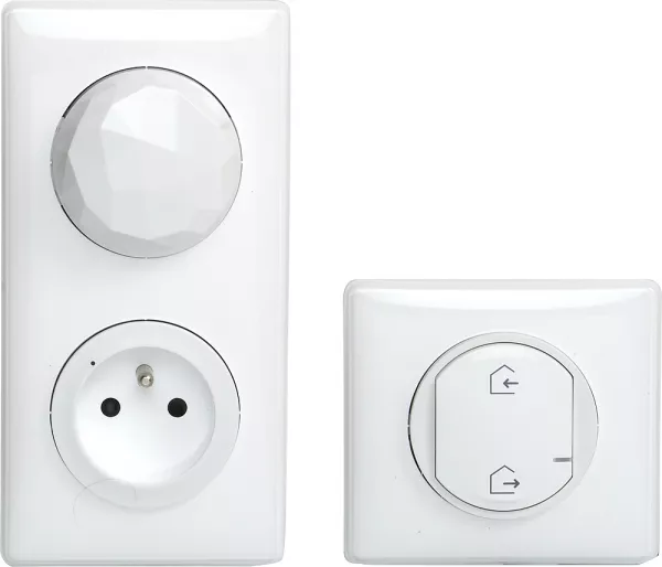 legrand-pack de d�marrage c�liane with netatmo 1 prise + 1 cde d�part/arriv�e - blanc (067700)