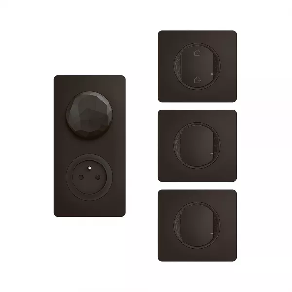 legrand-pack de d�marrage c�liane with netatmo 4 produits connect�s - noir (cn0445)