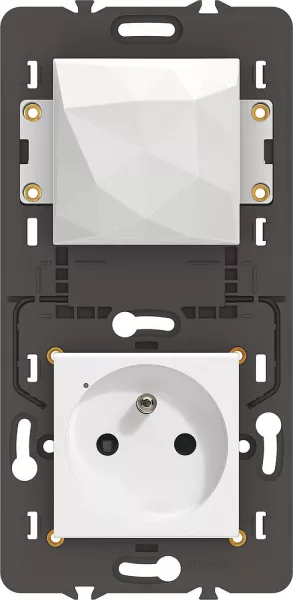 legrand-pack de d�marrage connect� mosaic with netatmo sans plaque blanc (077700la)