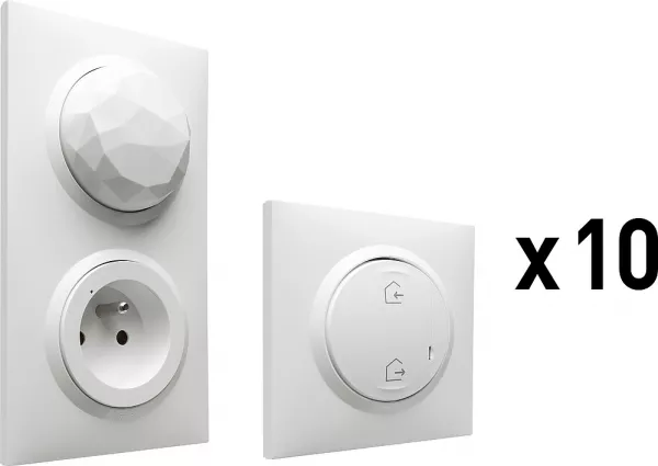 legrand-pack de d�marrage dooxie with netatmo pour une installation connect�e - blanc (100080)