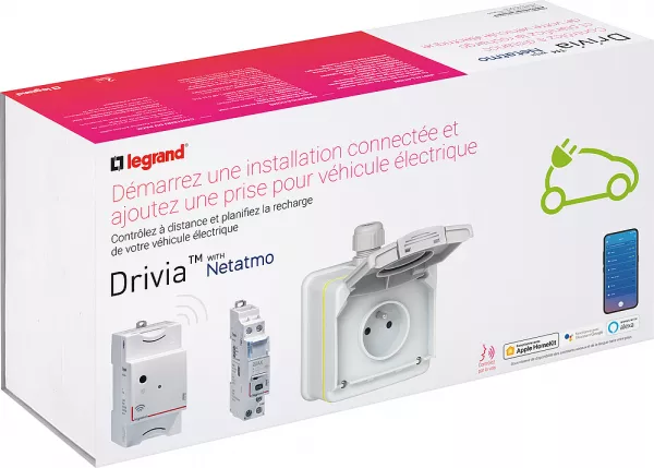 legrand-pack de d�marrage green\'up access connect� avec prise pour v�hicule �lectrique (090487)