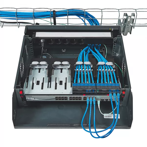 legrand-pack tertiaire de proximit� vertical 19 pouces � partir de 6 liens rj45 (446044)