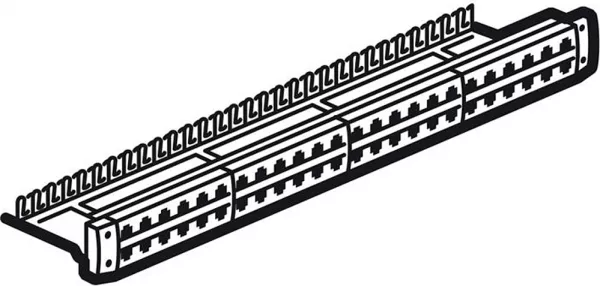 legrand-panneau 48rj45 tel analog. 4-5/7-8 (033530)