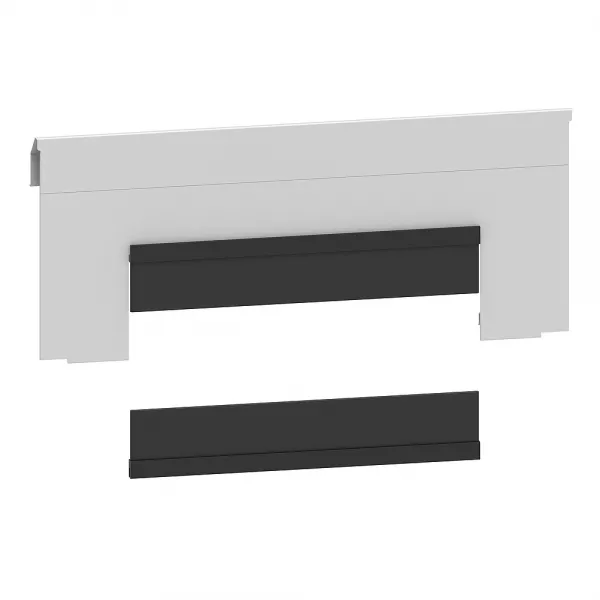 legrand-panneau � balais m�tal 24 modules xl�hp 630 (2pbr24)