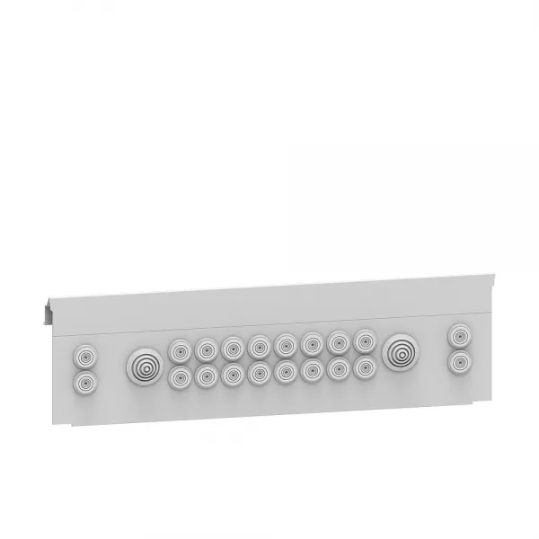legrand-panneau avec embouts pour coffret m�tal 24 modules - xl� hp 160 (1ppc24cs)
