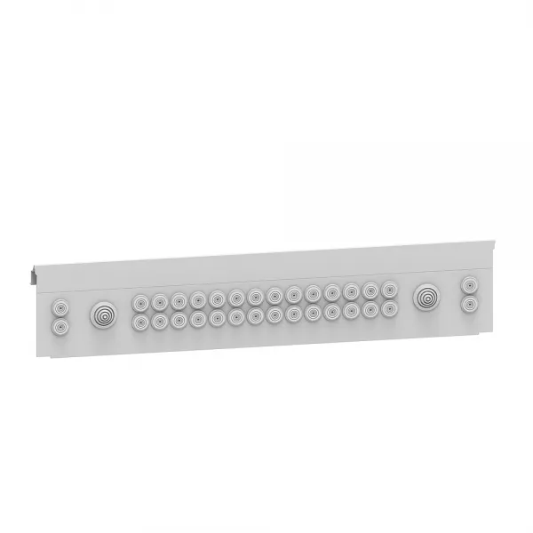 legrand-panneau avec embouts pour coffret m�tal 36 modules - xl� hp 160 (1ppc36cs)