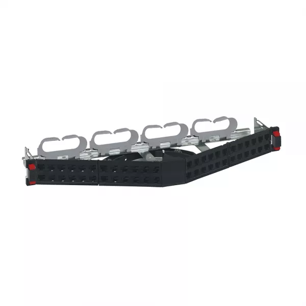 legrand-panneau brassage angle 19pouces 1u lcs� � �quiper 48 connecteurs haute densit� (033794)