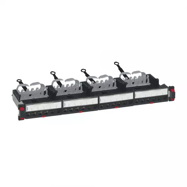 legrand-panneau brassage droit 19pouces 1u lcs� avec cassettes nues � �quiper (033790)