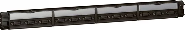 legrand-panneau de brassage 19pouces hd15 femelle 1u - 12 connecteurs (033598)