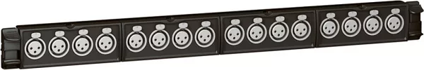 legrand-panneau de brassage 19pouces hdmi femelle 1u - 16 connecteurs (033597)